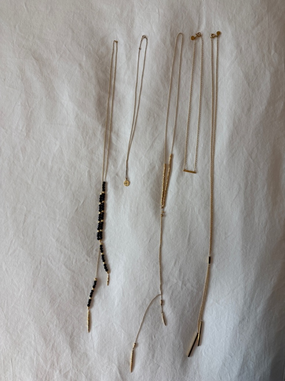 Gorjana Variety Gold Plated Necklaces (sold as group, please!)